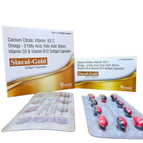 SIACAL-GOLD SOFTGEL CAPSULES